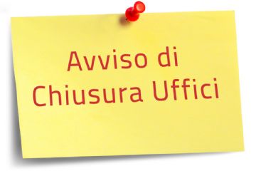 Avviso chiusura Uffici Comunali - Ferie Estive